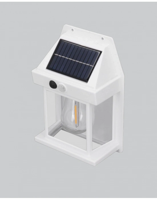 ® Solar Sensörlü Dış Mekan Lamba 3 Işık Modlu ve IP65 Dayanıklı