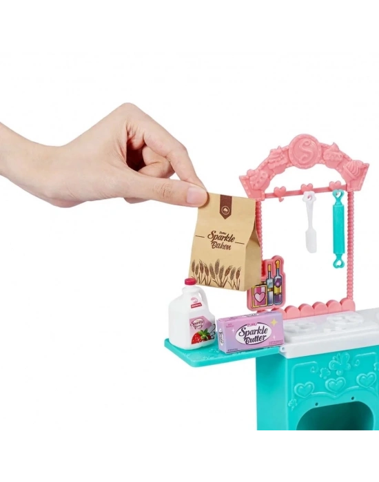 ® Sparkle Girlz Aşçı Bebek ve Oyun Seti 27cm