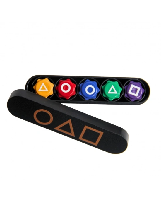 ® Squid Games 5 Taş Oyunu Plastik Çubuk