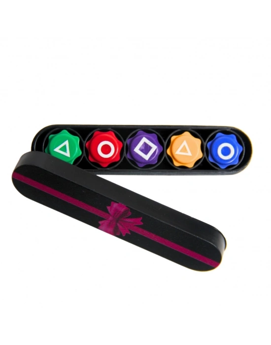 ® Squid Games 5 Taş Oyunu Plastik Çubuk