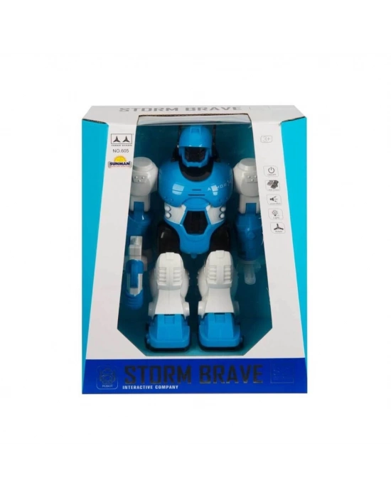 ® Storm Brave Sesli ve Işıklı Robot 25 cm