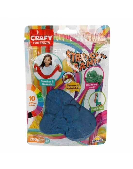 ® Streç Oyun Kumu Koyu Mavi 200 gr