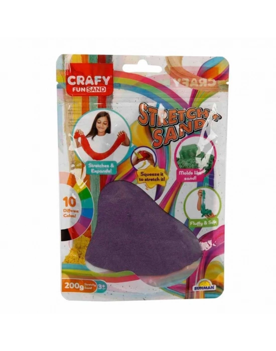 ® Streç Oyun Kumu Mor 200 gr