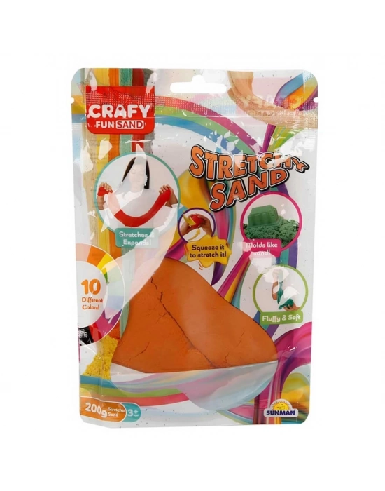 ® Streç Oyun Kumu Turuncu 200 gr