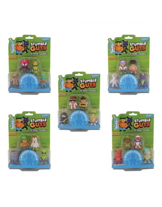 ® Stumble Guys 5li  Figür (1 PAKET FİYATIDIR)