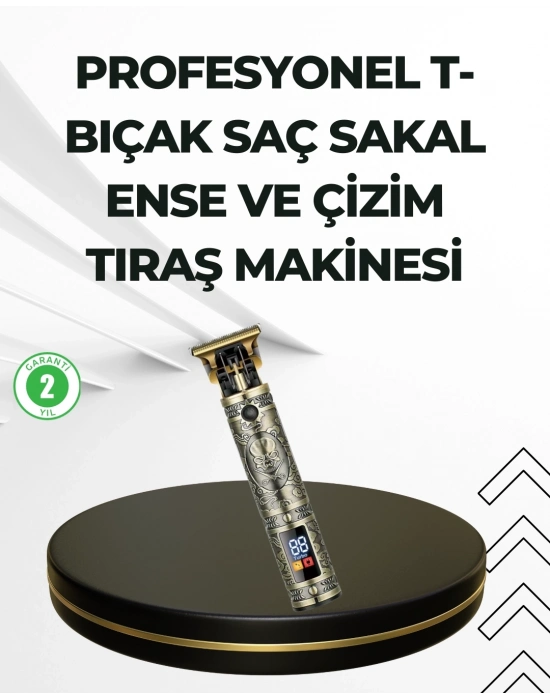 ® Su Geçirmez Daling Saç ve Sakal Tıraş Makinesi