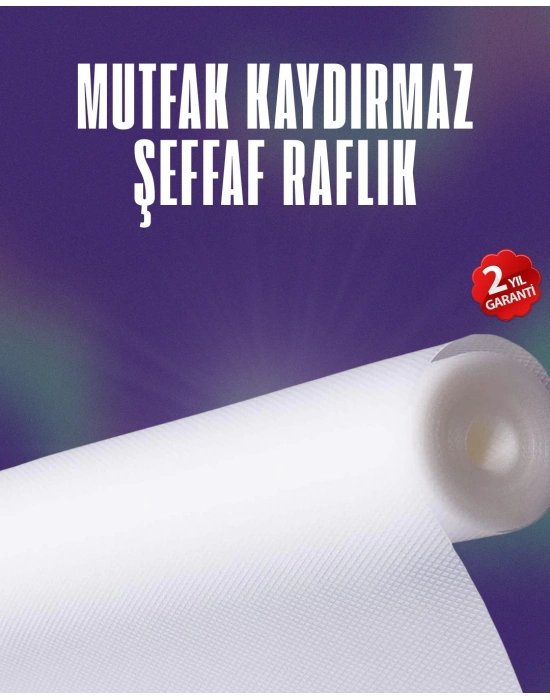 ® Su geçirmez kaydırmaz raflık ve çekmece astarı 3 metre