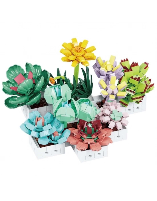 ® Sukulent Çiçek Buketi 8842