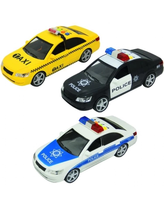 1:16 Sesli Işıklı Polis ve Taksi