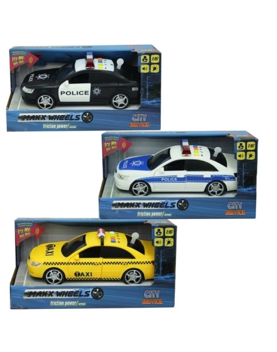 1:16 Sesli Işıklı Polis ve Taksi