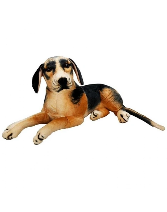 Peluş Yatan Köpek Beagle