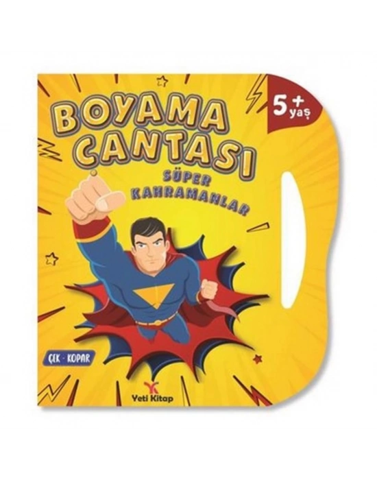 ® Süper Kahramanlar Boyama Çantası