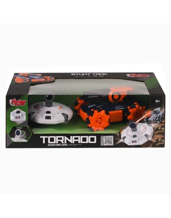 ® SYR-666-804 Kumandalı Şarjlı Ufo Avcısı ve Akrobatik Araba -Vardem Oyuncak