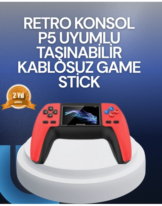 ® Tak Çalıştır Mini Retro GamePad | 520 Klasik Oyun
