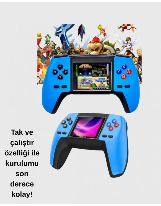® Tak Çalıştır Mini Retro GamePad | 520 Klasik Oyun