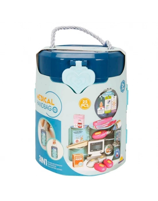 ® Taşınabilir Doktor Set Kapsülü 3in1 25 Parça