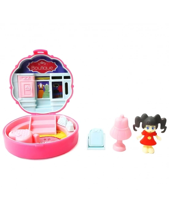 ®  Taşınabilir Dollhouse Figür Sürpriz Paket