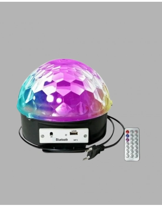 ® Taşınabilir Mini Disko Topu Lamba – Müzikle Senkronize Işık Efekti ve Parti Atmosferi