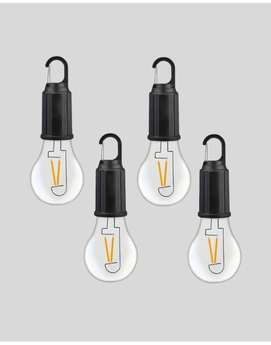 ® Taşınabilir Şarjlı LED Kamp Lambası – Type-C Girişli ve Kancalı Tasarım