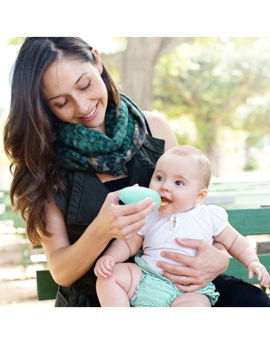 ® TBN11419 BOON - Silikon Yeşil Mama Kaşığı