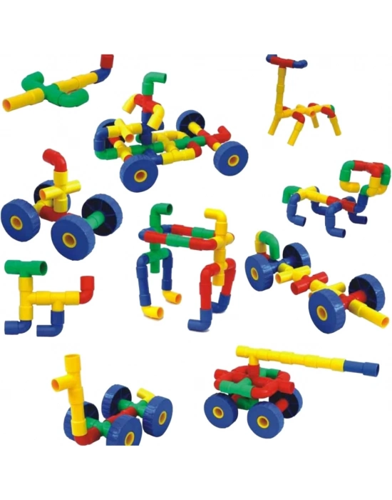 ® Tekerlekli Boru  72 Parça