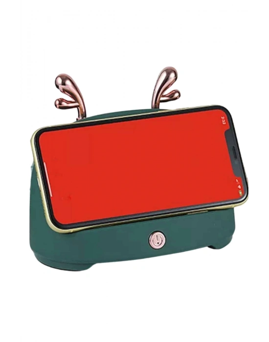 ® Telefon Tutucu Bluetooth Hoparlör Geyikli Renkli Uzun Ömürlü