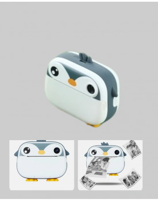 ® Termal Baskı Çocuk Kamerası HD Çekim USB Şarjlı Eğitici Oyuncak