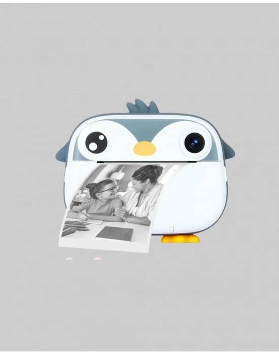 ® Termal Baskı Çocuk Kamerası HD Çekim USB Şarjlı Eğitici Oyuncak