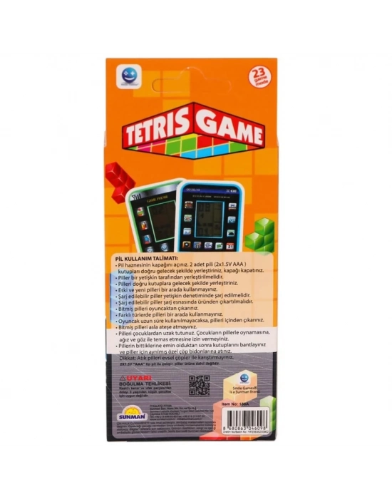 ® Tetris Game Tetris Oyun Konsolu 158A
