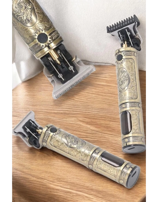 ® Tıraş Makinesi Çizik Tıraş Paslanmaz Çelik Uzun Ömürlü Şarjlı