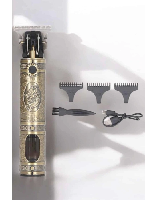 ® Tıraş Makinesi Çizik Tıraş Paslanmaz Çelik Uzun Ömürlü Şarjlı