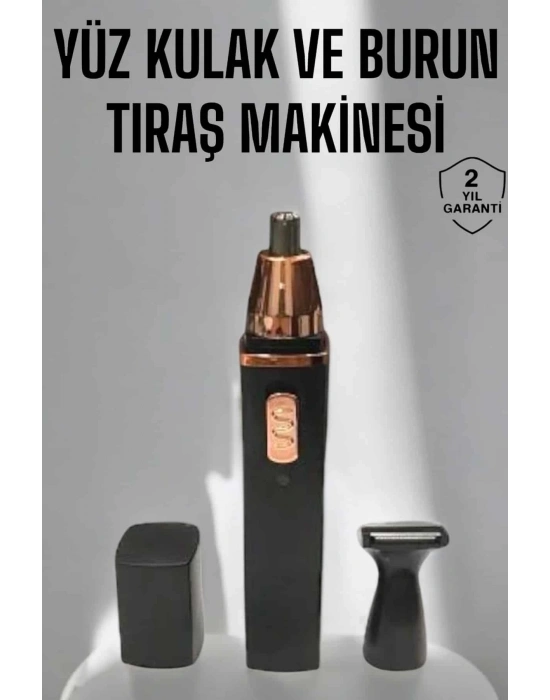 ® Tıraş Makinesi Kulak Burun ve Yüz Temizleyici Şarjlı Mini