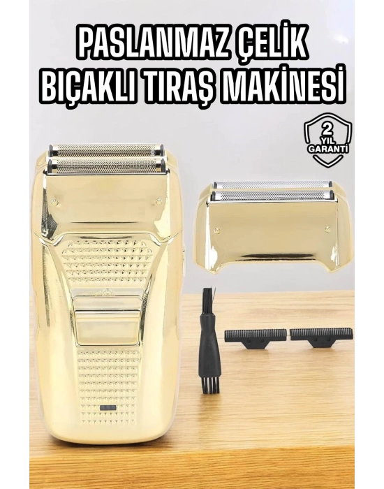 ® Tıraş Makinesi Paslanmaz Çelik Şarjlı Taşınabilir