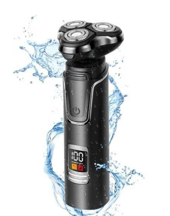 ® Tıraş Makinesi Profesyonel 3in1 Dijital Göstergeli 3 Başlıklı Erkek Bakım