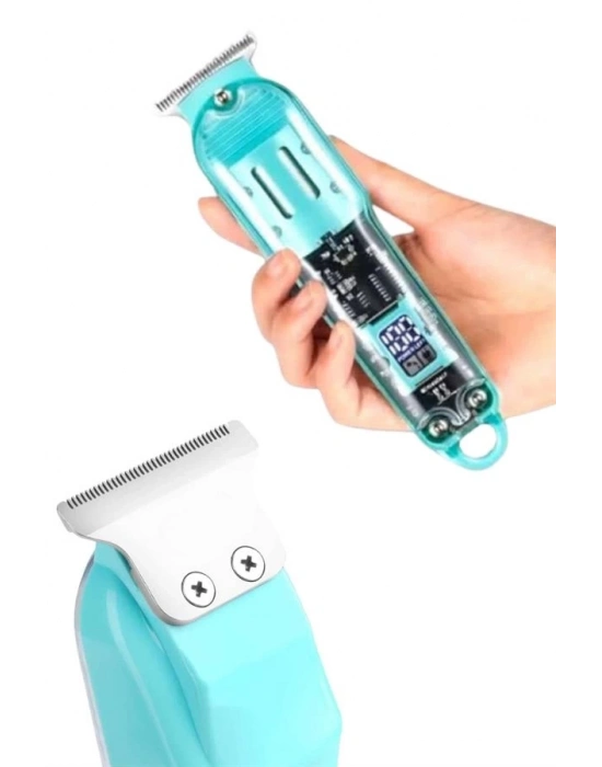 ® Tıraş Makinesi Renkli Dijital Göstergeli Epilasyon Öncesi Kısaltma Makinesi
