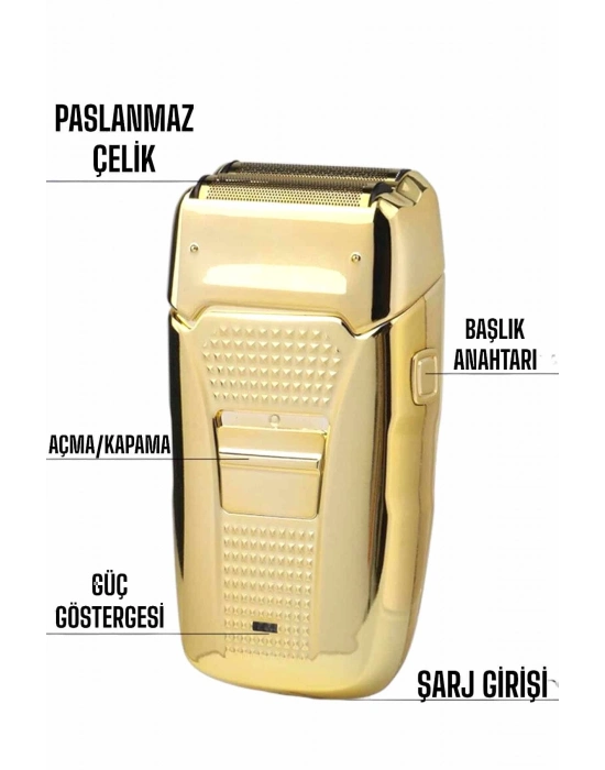 ® Tıraş Makinesi Sinek Kaydı Saç Sakal ve Vücut Tıraşına Uygun