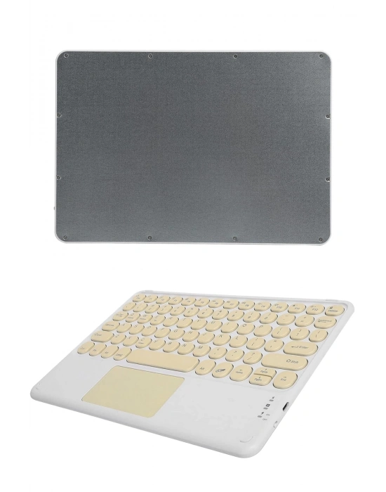 ® Touchpad Uyumlu Bluetooth Klavye Slim Kablosuz Wifi Q Klavye