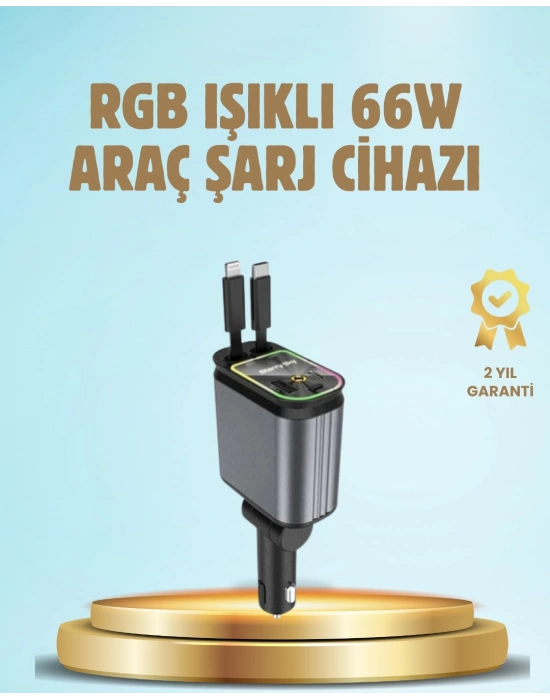 ® Toyota, Honda, Nissan, Hyundai Araçlar için Çoklu Port Araç Şarj Cihazı