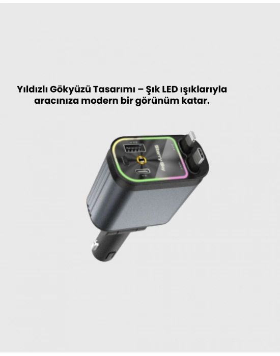 ® Toyota, Honda, Nissan, Hyundai Araçlar için Çoklu Port Araç Şarj Cihazı