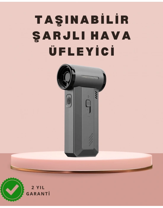 ® Turbo Güçlü Hava Üfleme ve Vakum Makinesi Çok Fonksiyonlu Kullanım