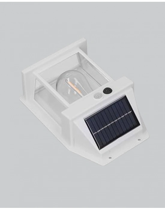 ® Üç Modlu Güneş Enerjili Duvar Lambası 1800mAh Bataryalı ve Hareket Sensörlü