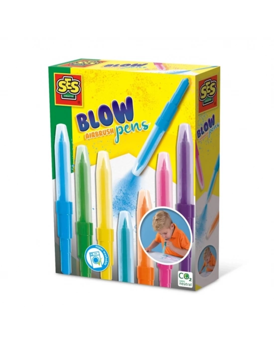 ® Üflemeli Yıkanabilir Kalemler