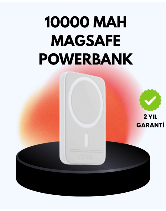 ® Ultra İnce Manyetik Powerbank – Hızlı Şarj, Güçlü Tutuş, 10000 mAh Kapasite