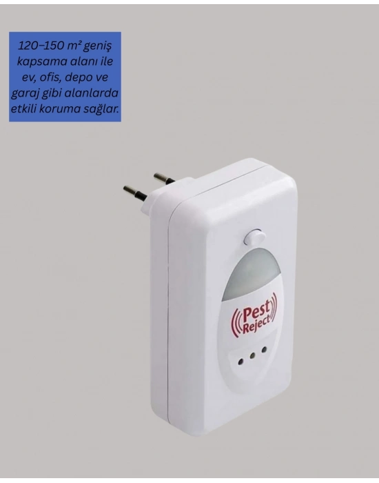 ® Ultrasonik Teknolojili Elektronik Haşere Kovucu