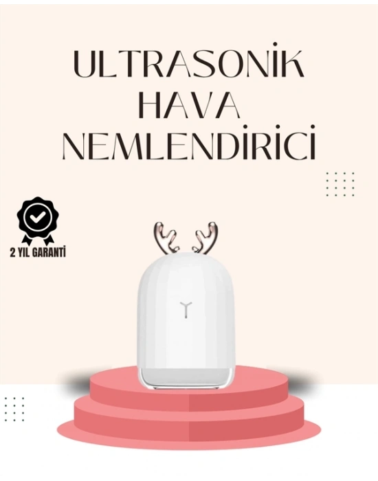 ® USB Şarjlı Mini USB Nemlendirici LED Işıklı Masaüstü Cihaz