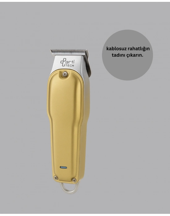 ® USB Şarjlı Saç Sakal Kesme Makinesi Hassas Detay Kesim İçin