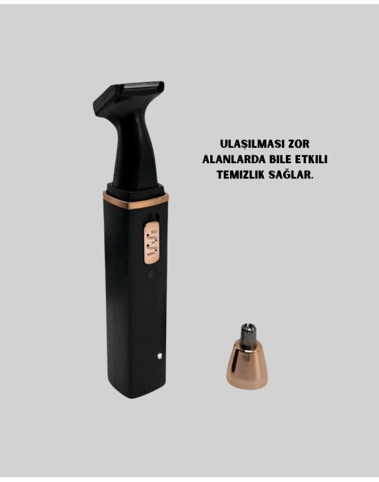 ® USB şarjlı, yıkanabilir başlıklı kişisel bakım cihazı-Tıraş Makinesi