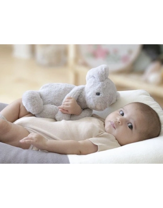 ®  Uyku Arkadaşım Oturabilen Tavşan 30 Cm 730 Gri