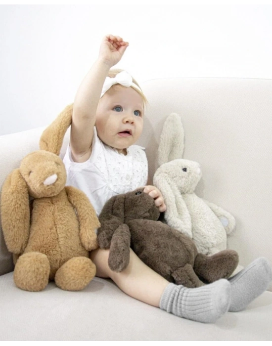 ®  Uyku Arkadaşım Oturabilen Tavşan 30 Cm 730 Vizon