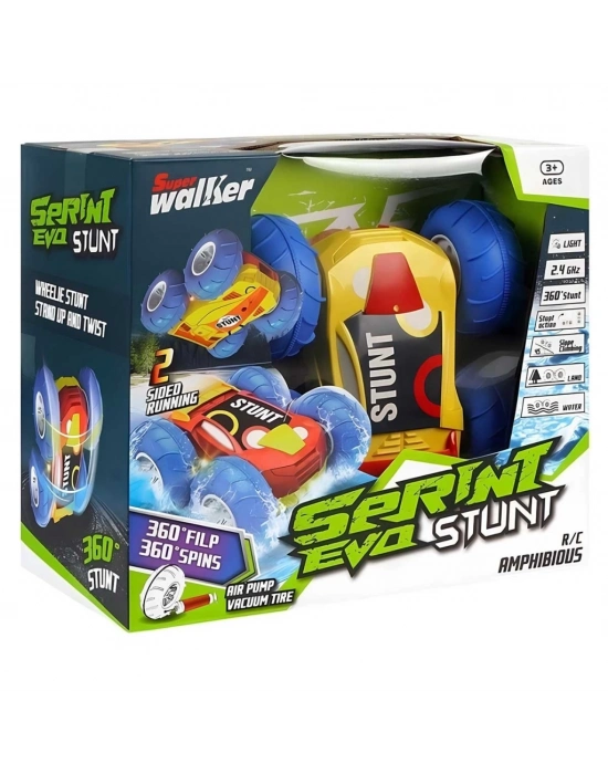 ® Uzaktan Kumandalı Suda Giden Işıklı Akrobat Araba